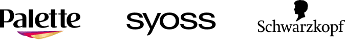 logo Palette, Syoss, Schwarzkopf